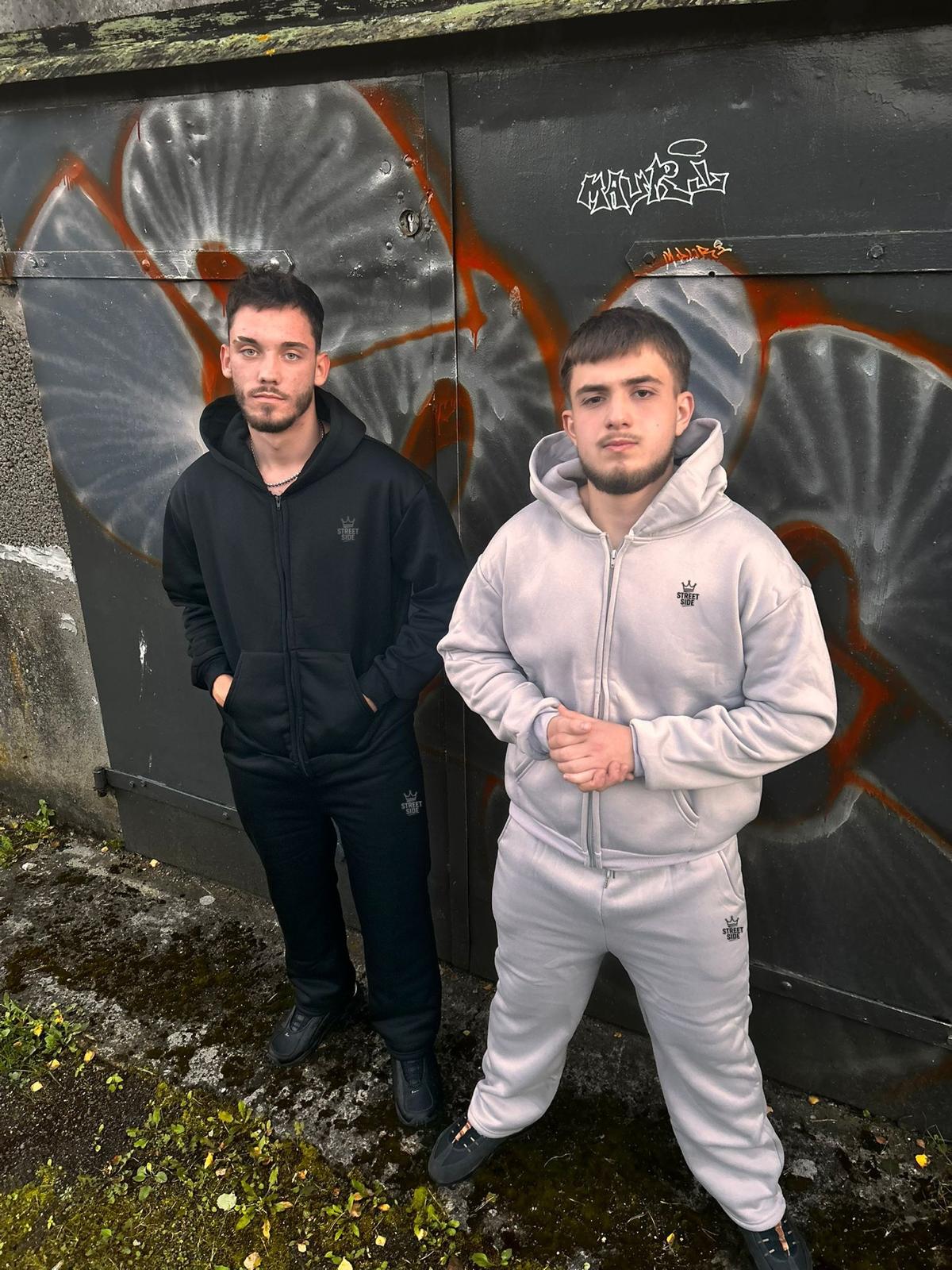Street Side 227 – Oversized Hoodie & Jogger Set | Unisex Streetwear
